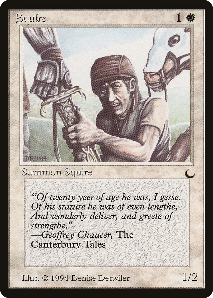 Squire — The Dark — Magic: The Gathering