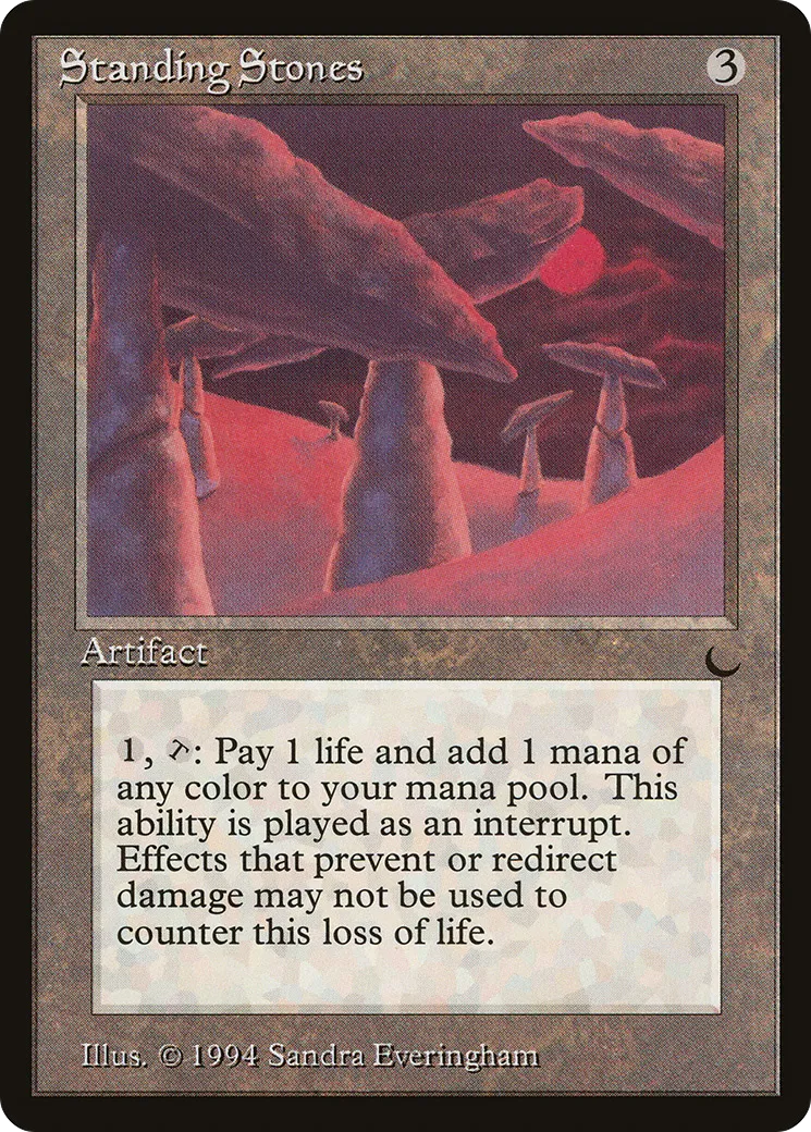 Standing Stones — The Dark — Magic: The Gathering