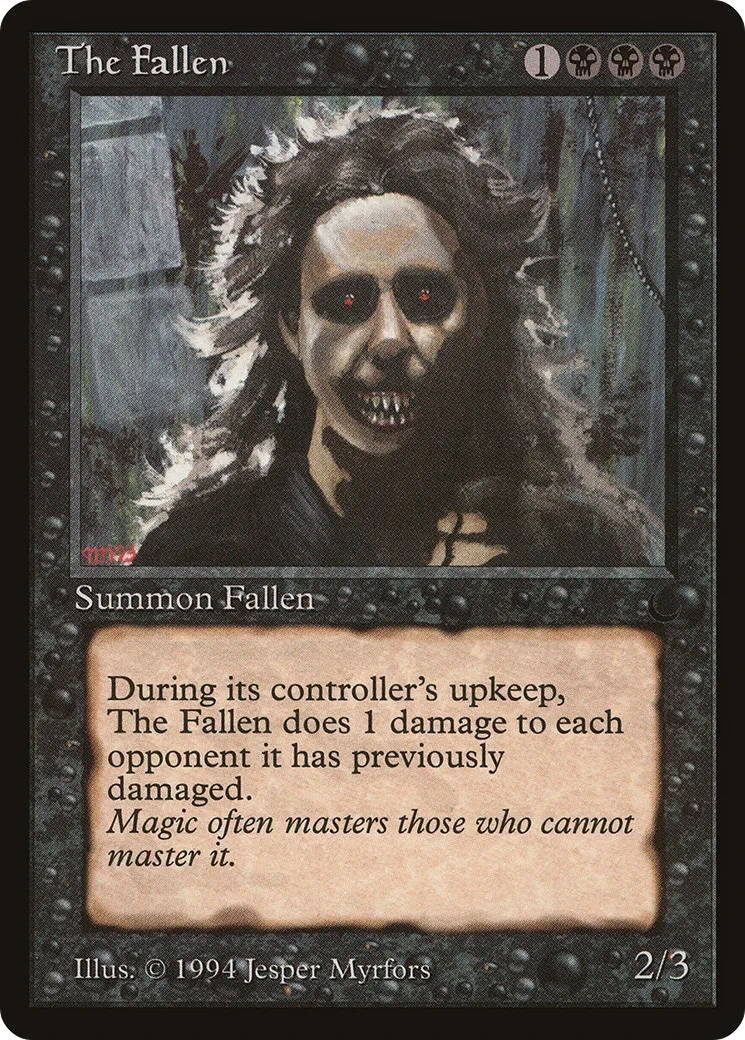 The Fallen — The Dark — Magic: The Gathering