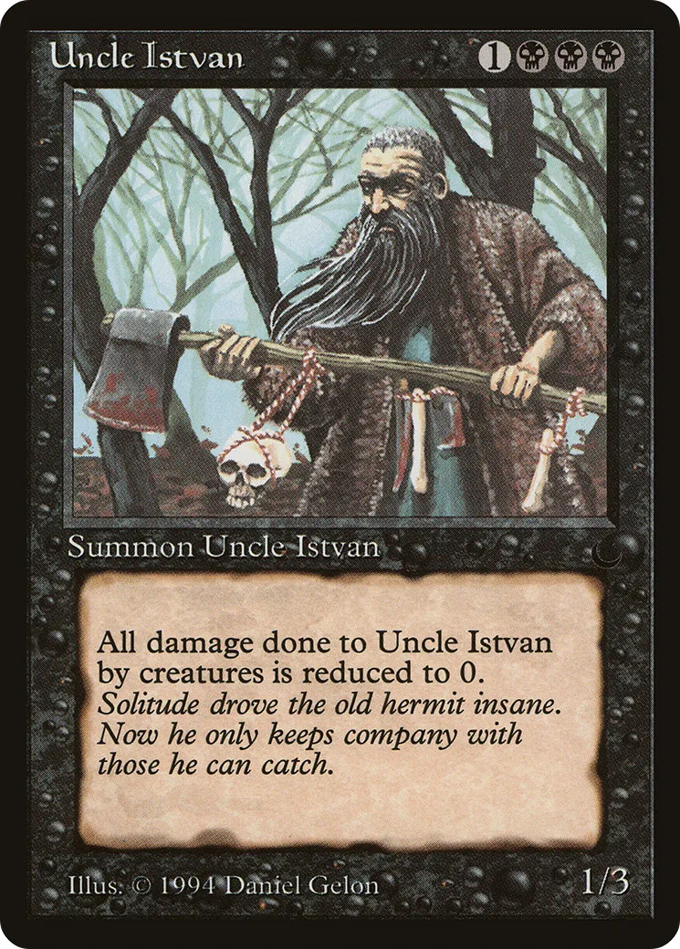 Uncle Istvan — The Dark — Magic: The Gathering