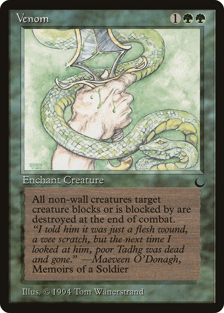 Venom — The Dark — Magic: The Gathering