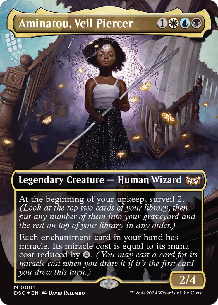 Aminatou, Veil Piercer — Duskmourn: House of Horror Commander — Magic: The Gathering