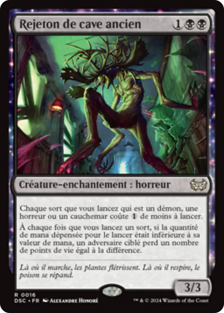 Rejeton de cave ancien — Duskmourn: House of Horror Commander — Magic: The Gathering