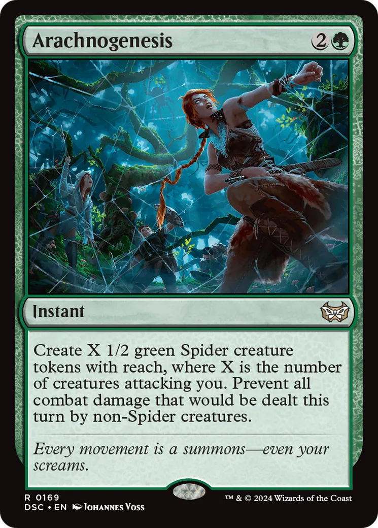 Arachnogénèse — Duskmourn: House of Horror Commander — Magic: The Gathering