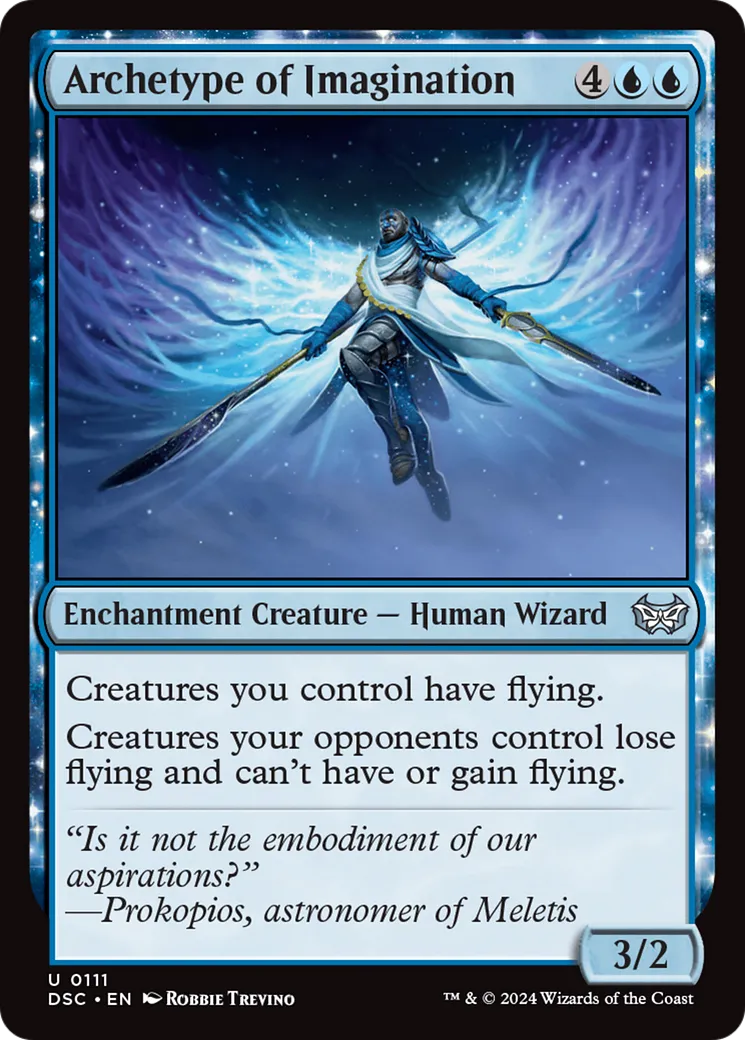 Archetype of Imagination — Duskmourn: House of Horror Commander — Magic: The Gathering