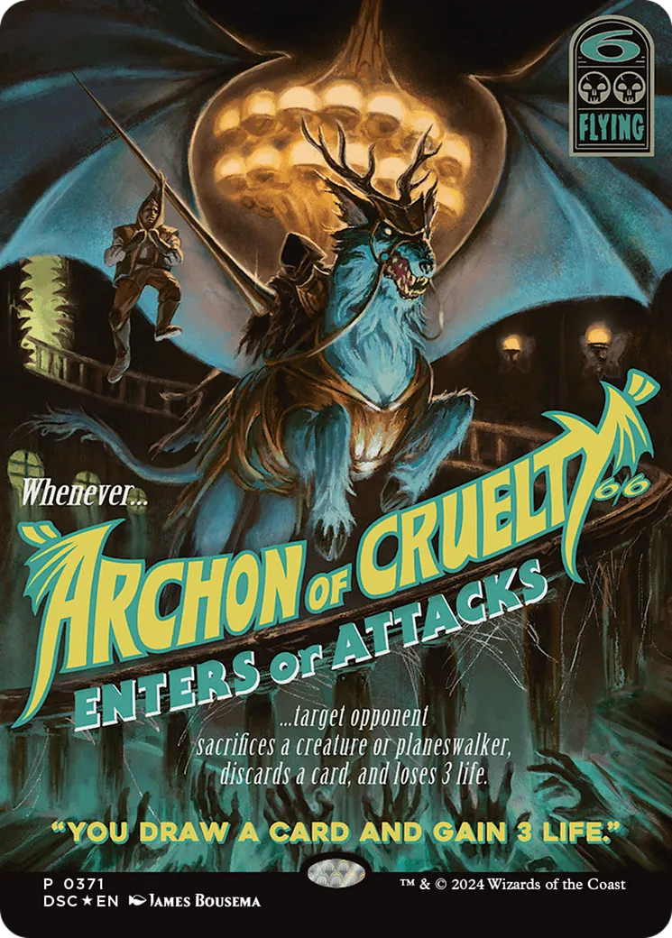 Archonte de la cruauté — Duskmourn: House of Horror Commander — Magic: The Gathering