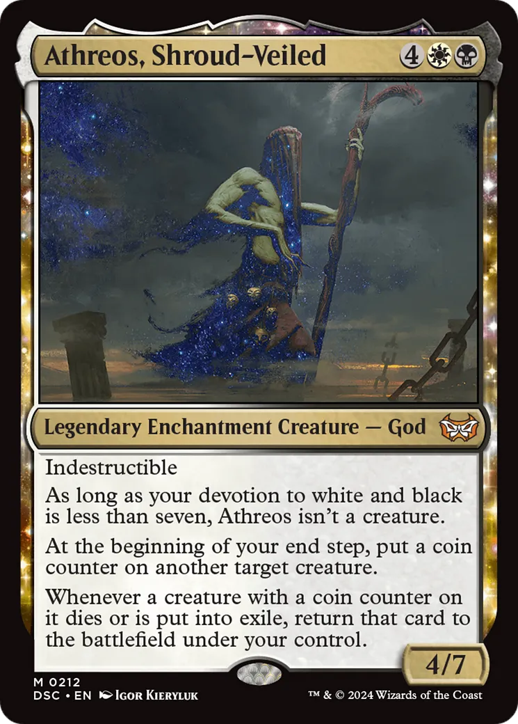Athréos, voilé d'un linceul — Duskmourn: House of Horror Commander — Magic: The Gathering