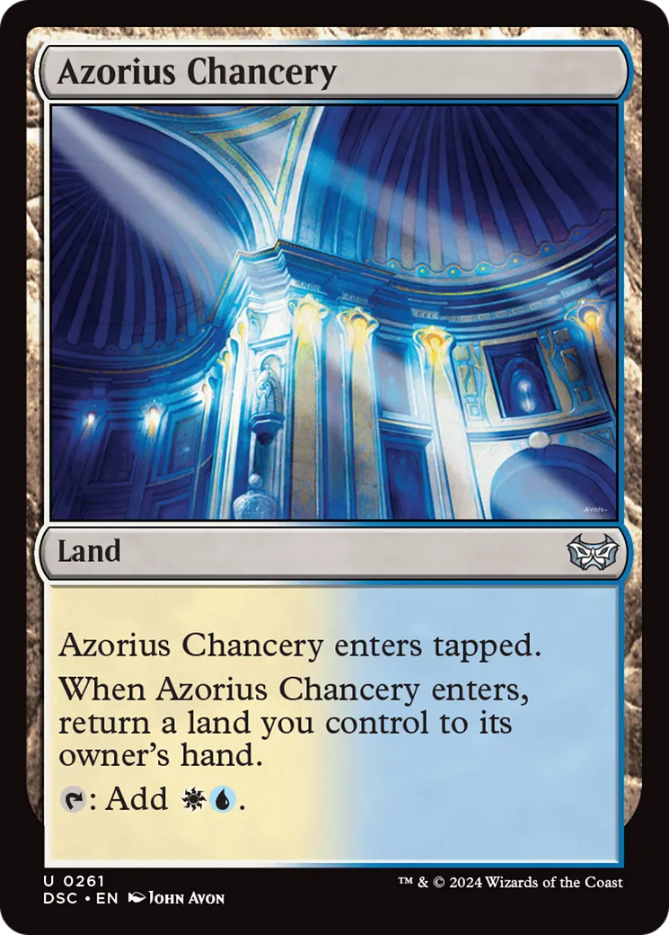 Cour de la chancellerie d'Azorius — Duskmourn: House of Horror Commander — Magic: The Gathering