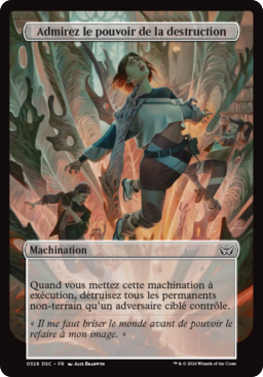 Admirez le pouvoir de la destruction — Duskmourn: House of Horror Commander — Magic: The Gathering