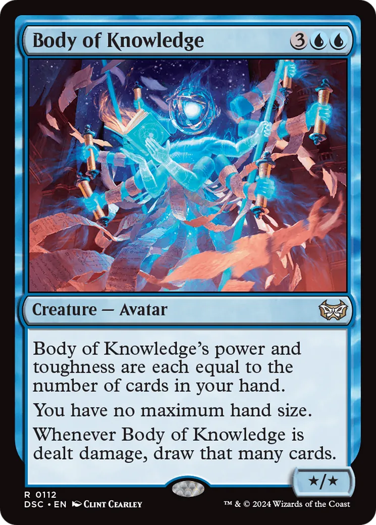 Body of Knowledge — Duskmourn: House of Horror Commander — Magic: The Gathering