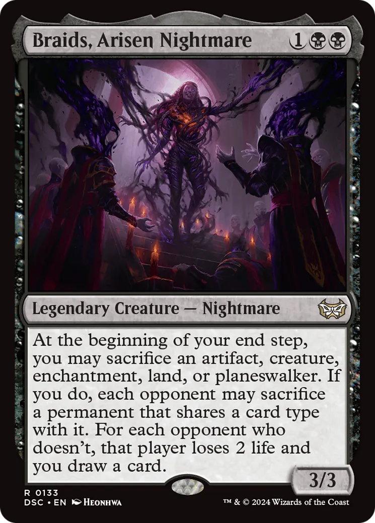 Nattes, cauchemar éveillé — Duskmourn: House of Horror Commander — Magic: The Gathering