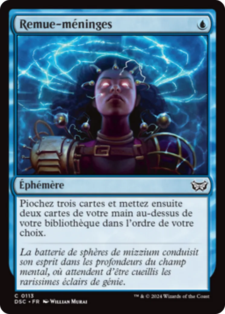 Remue-méninges — Duskmourn: House of Horror Commander — Magic: The Gathering