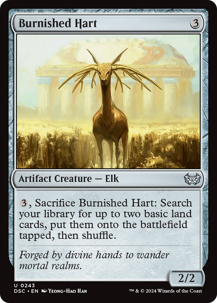 Burnished Hart — Duskmourn: House of Horror Commander — Magic: The Gathering