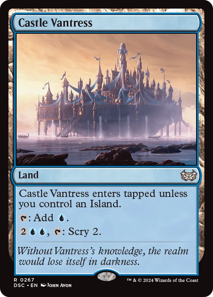 Château Vantress — Duskmourn: House of Horror Commander — Magic: The Gathering