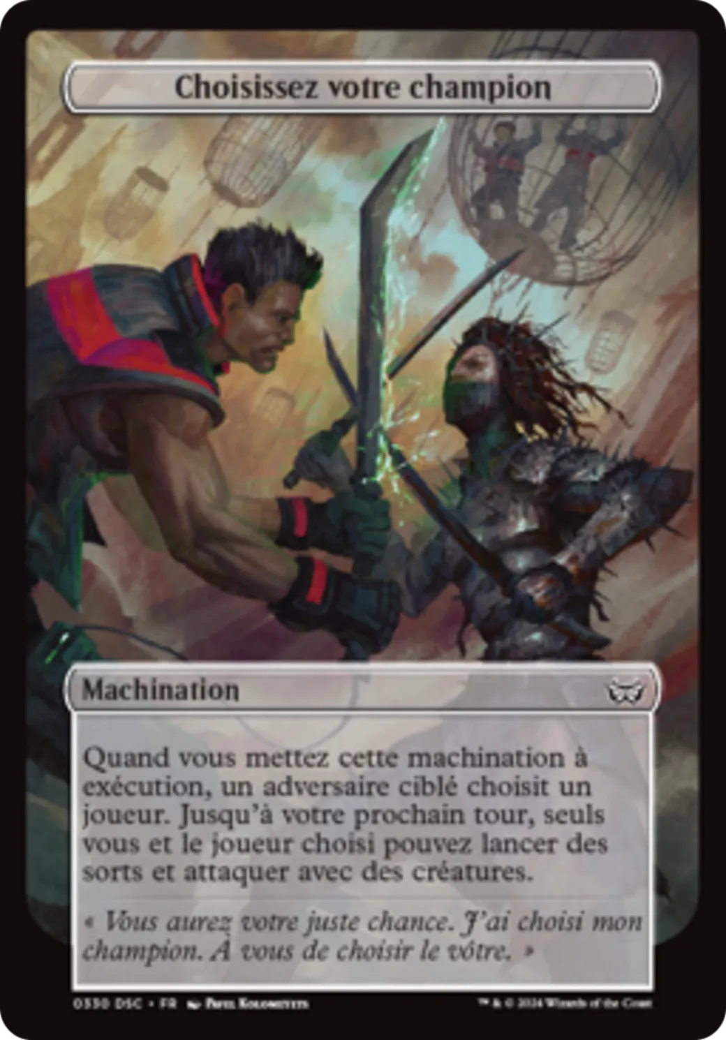 Choisissez votre champion — Duskmourn: House of Horror Commander — Magic: The Gathering