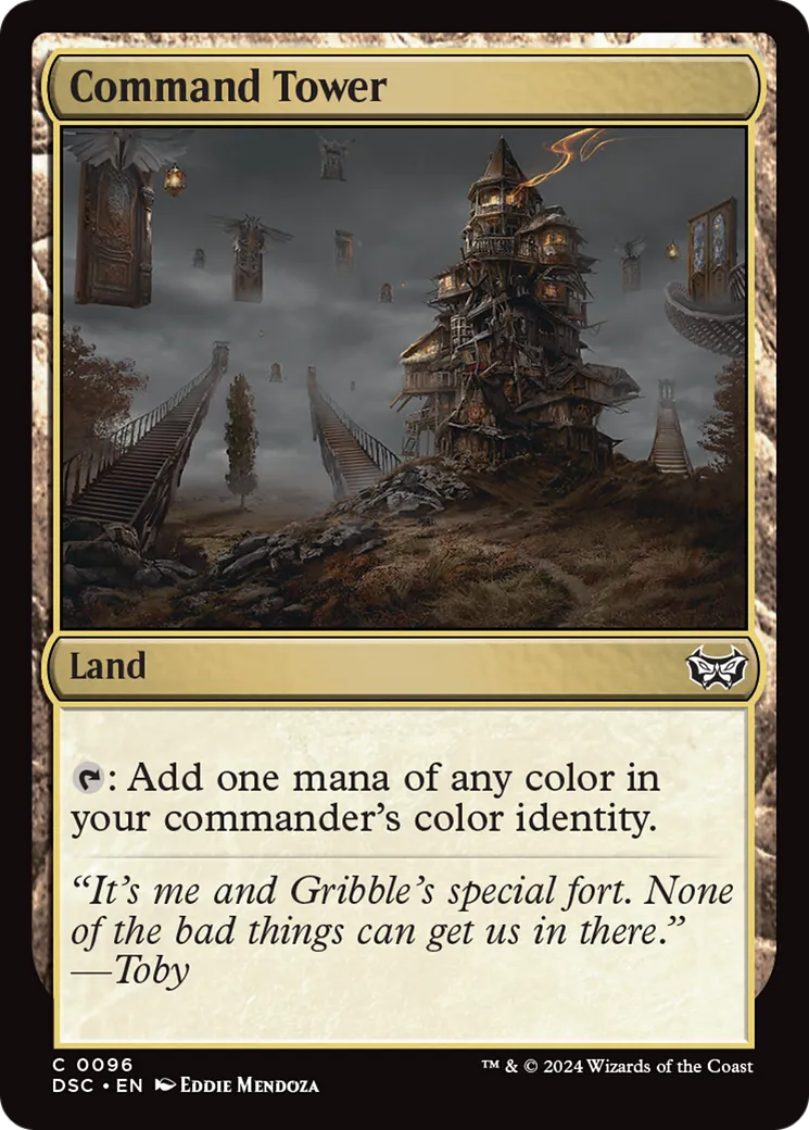 Command Tower — Duskmourn: House of Horror Commander — Magic: The Gathering
