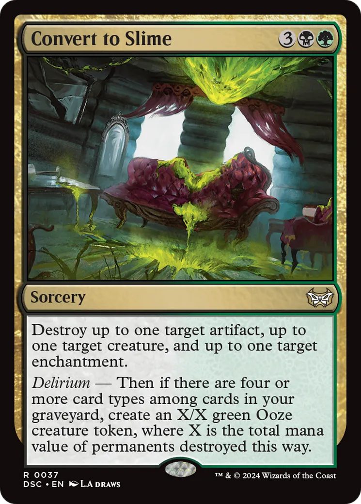 Convertir en boue — Duskmourn: House of Horror Commander — Magic: The Gathering