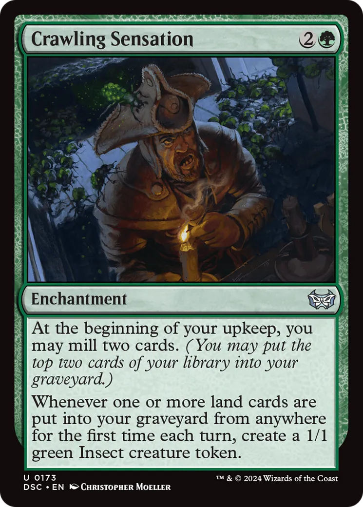 Crawling Sensation — Duskmourn: House of Horror Commander — Magic: The Gathering