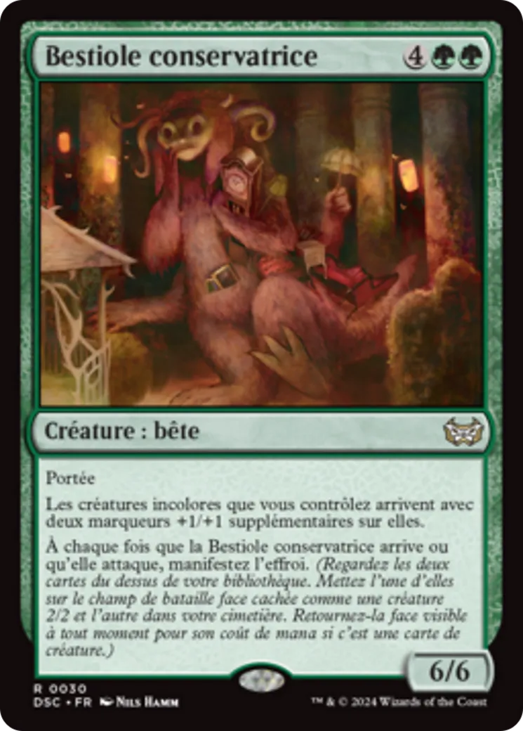 Bestiole conservatrice — Duskmourn: House of Horror Commander — Magic: The Gathering