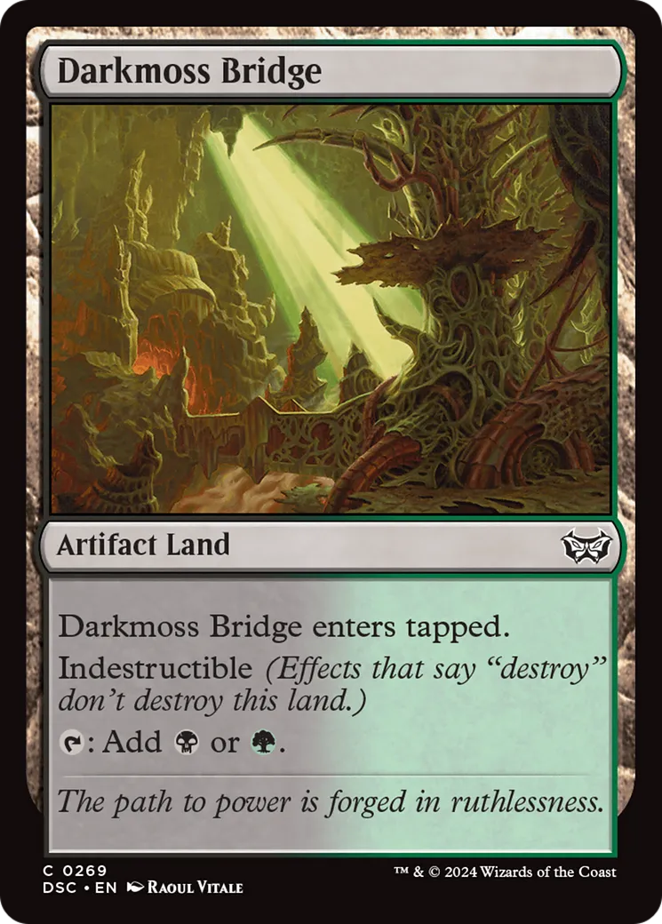 Pont de Sombremousse — Duskmourn: House of Horror Commander — Magic: The Gathering