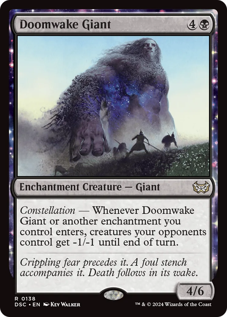 Doomwake Giant — Duskmourn: House of Horror Commander — Magic: The Gathering