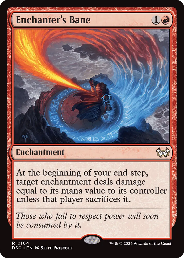 Fléau de l'enchanteur — Duskmourn: House of Horror Commander — Magic: The Gathering