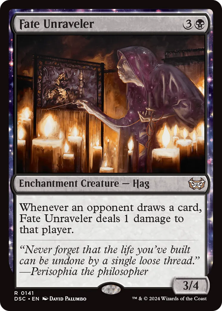 Détisseuse de destin — Duskmourn: House of Horror Commander — Magic: The Gathering