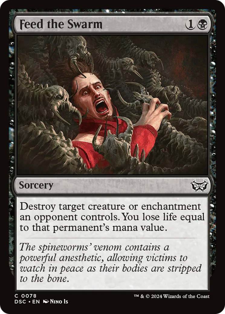 Nourrir l'essaim — Duskmourn: House of Horror Commander — Magic: The Gathering