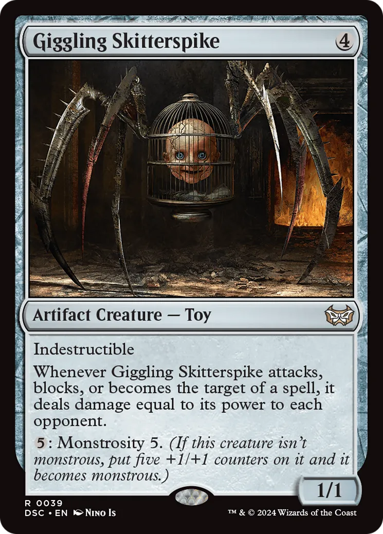 Grouillepique babilleur — Duskmourn: House of Horror Commander — Magic: The Gathering