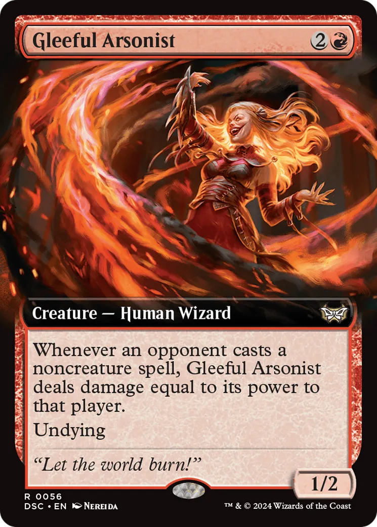 Incendiaire joviale — Duskmourn: House of Horror Commander — Magic: The Gathering