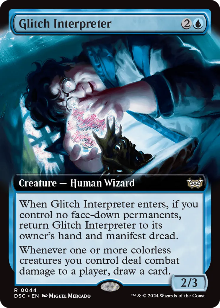 Interprète de dysfonctionnement — Duskmourn: House of Horror Commander — Magic: The Gathering