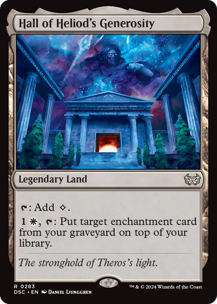 Hall of Heliod's Generosity — Duskmourn: House of Horror Commander — Magic: The Gathering