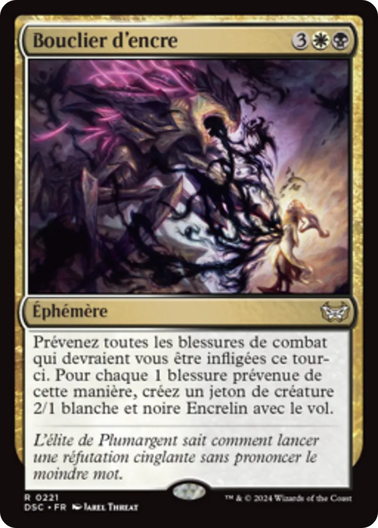 Bouclier d'encre — Duskmourn: House of Horror Commander — Magic: The Gathering