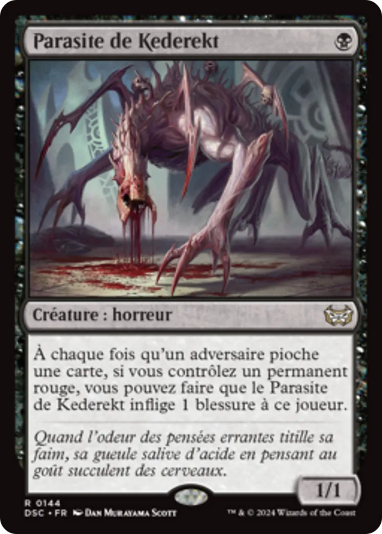 Parasite de Kederekt — Duskmourn: House of Horror Commander — Magic: The Gathering