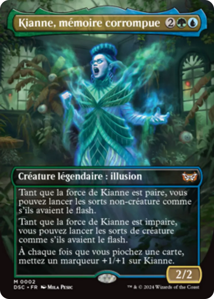 Kianne, mémoire corrompue — Duskmourn: House of Horror Commander — Magic: The Gathering