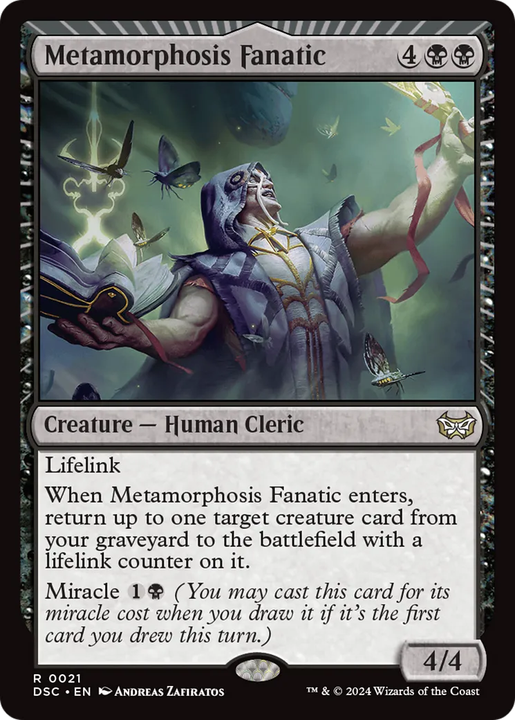 Fanatique de métamorphose — Duskmourn: House of Horror Commander — Magic: The Gathering