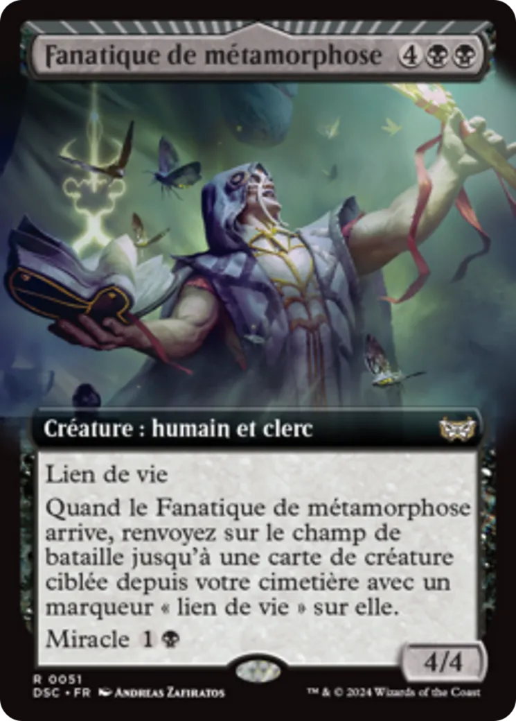 Fanatique de métamorphose — Duskmourn: House of Horror Commander — Magic: The Gathering