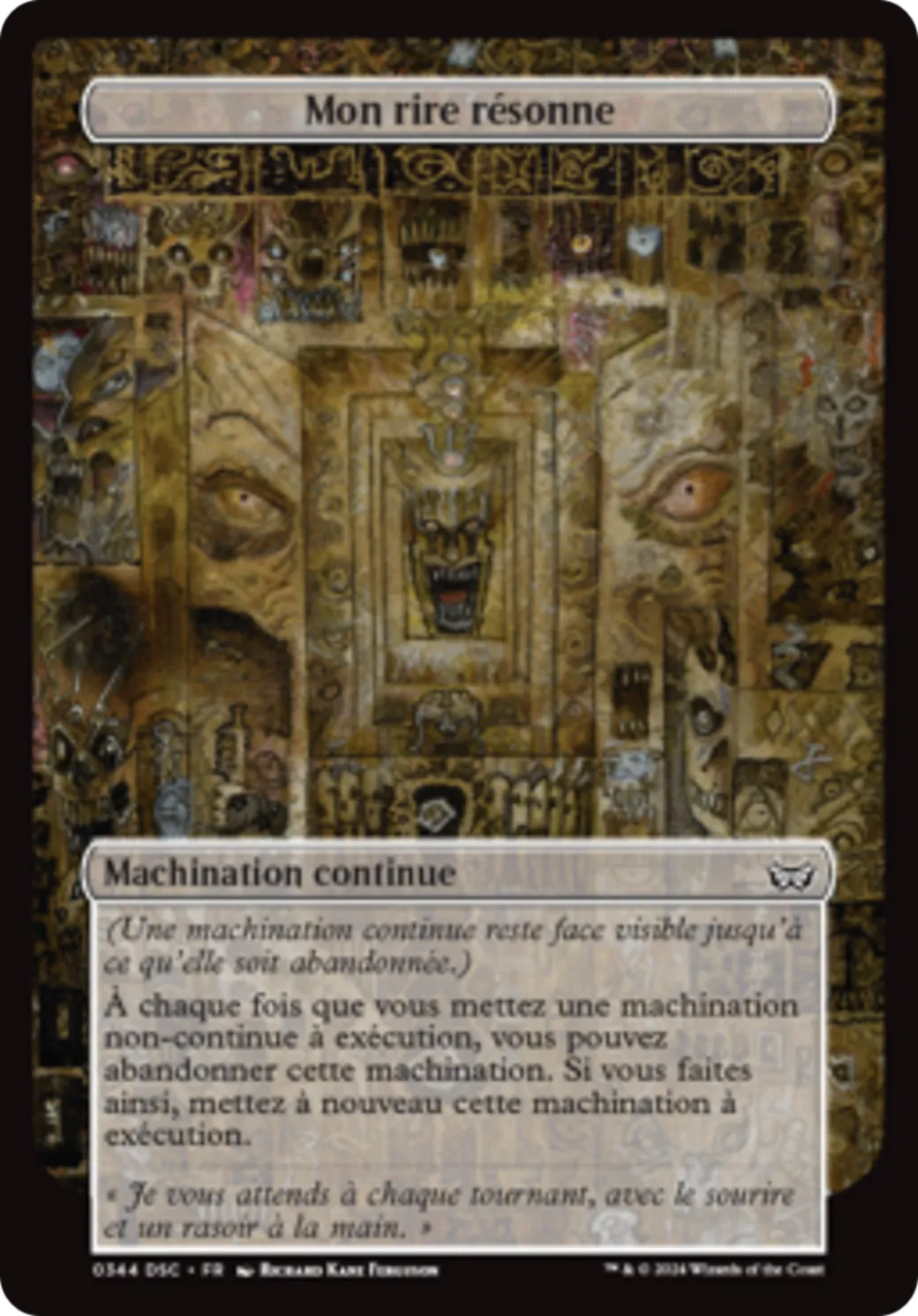 Mon rire résonne — Duskmourn: House of Horror Commander — Magic: The Gathering