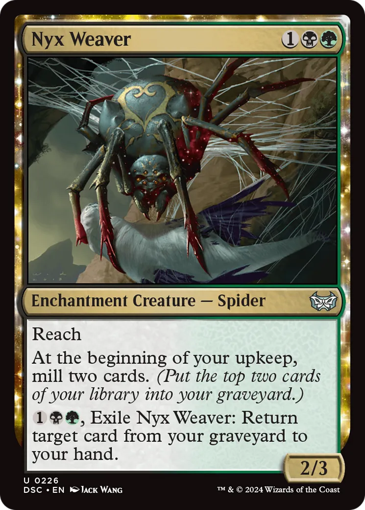 Nyx Weaver — Duskmourn: House of Horror Commander — Magic: The Gathering