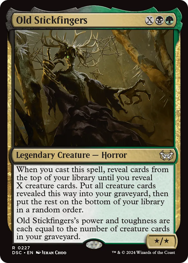 Vieux brindodactyle — Duskmourn: House of Horror Commander — Magic: The Gathering