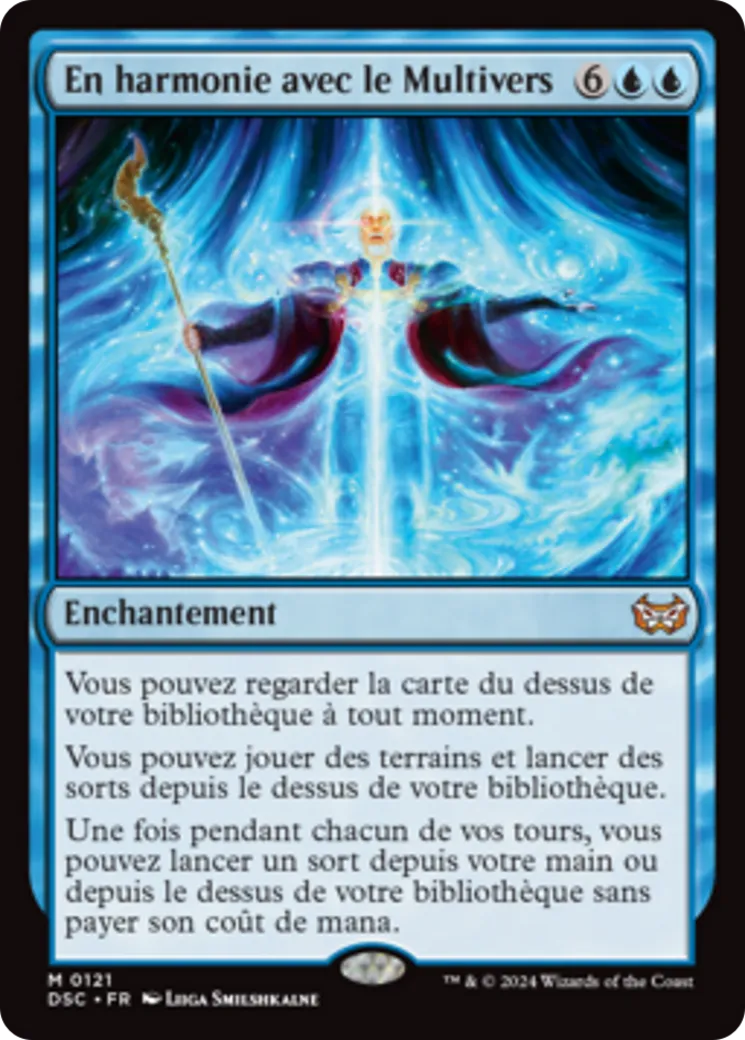 En harmonie avec le Multivers — Duskmourn: House of Horror Commander — Magic: The Gathering