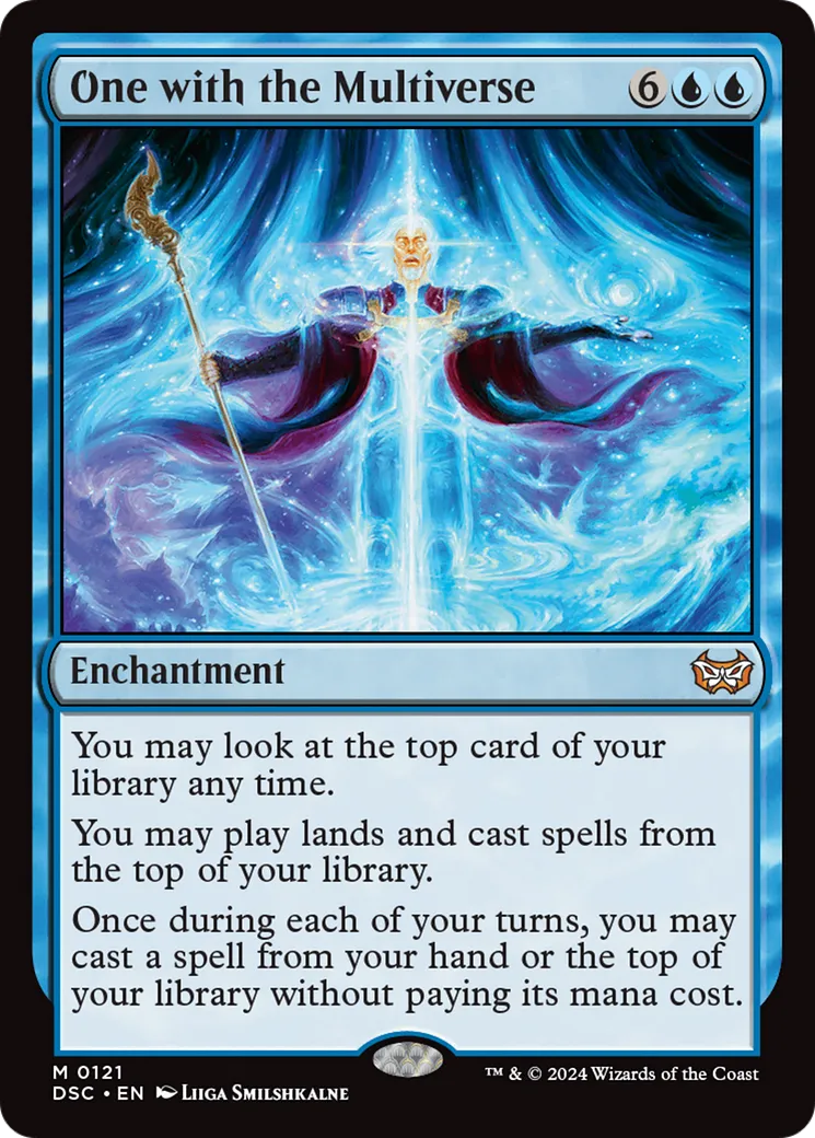 En harmonie avec le Multivers — Duskmourn: House of Horror Commander — Magic: The Gathering