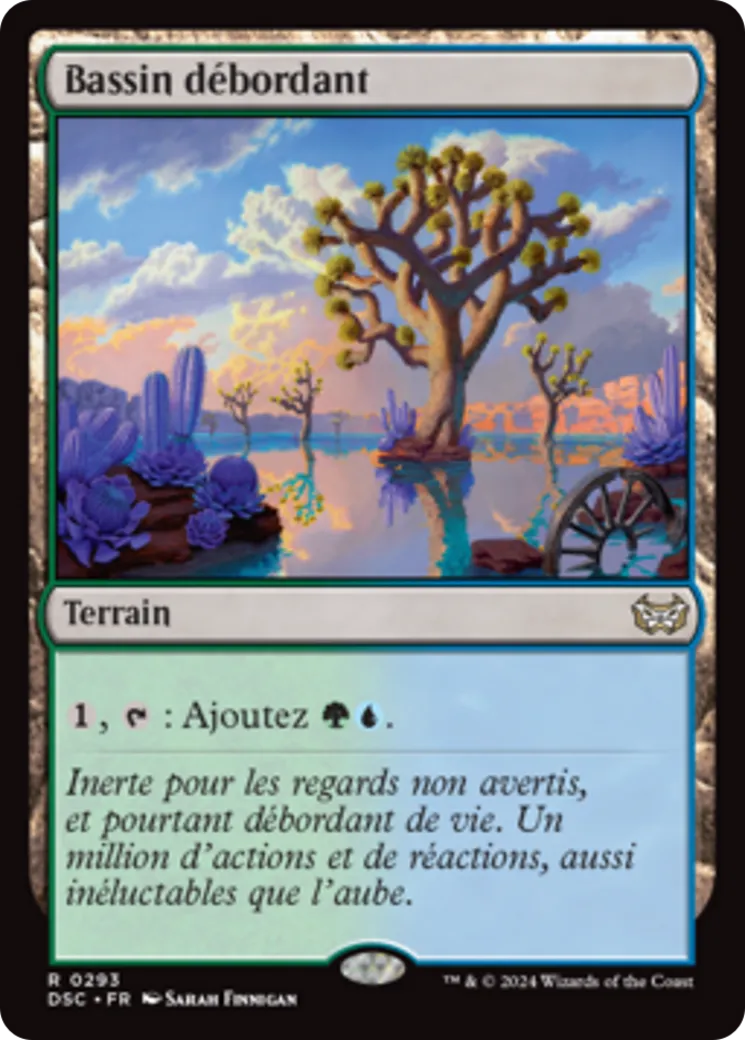 Bassin débordant — Duskmourn: House of Horror Commander — Magic: The Gathering