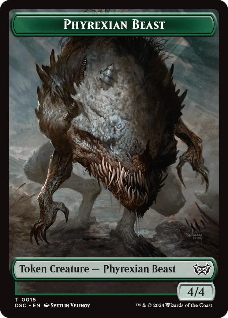 Phyrexian Beast — Duskmourn: House of Horror Commander — Magic: The Gathering