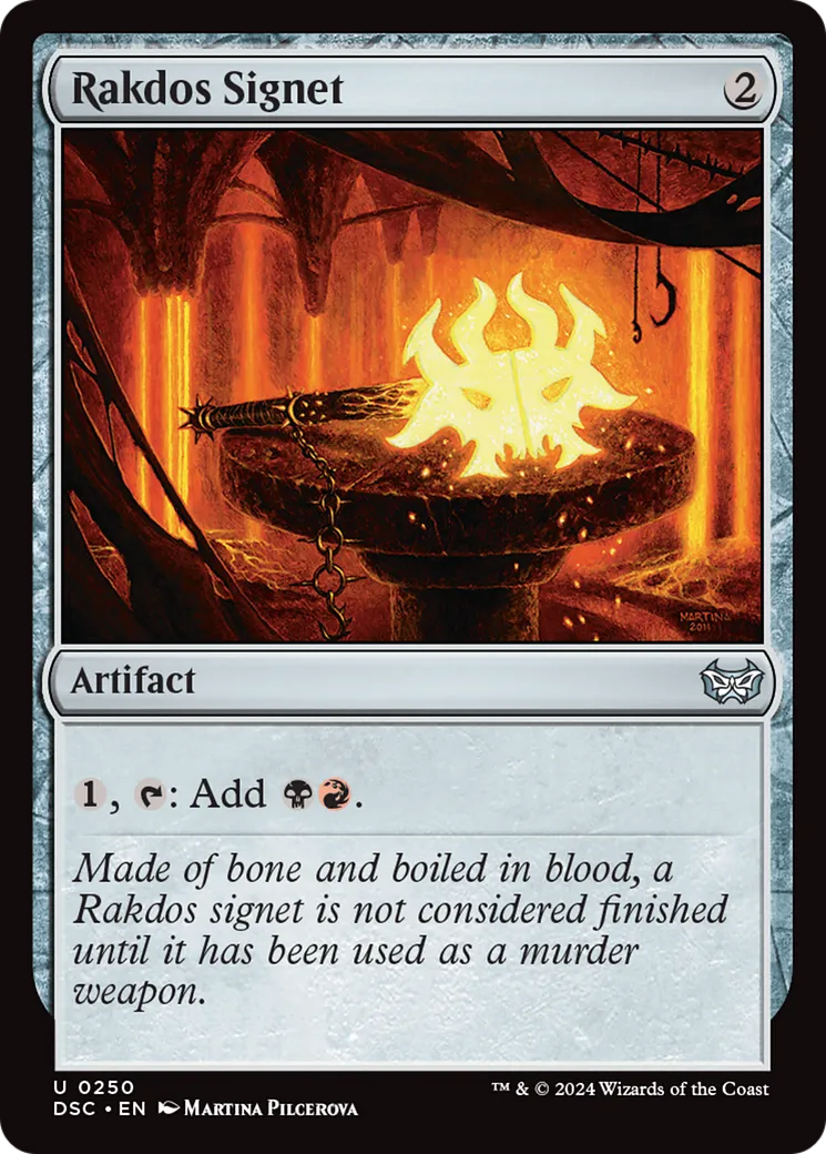 Rakdos Signet — Duskmourn: House of Horror Commander — Magic: The Gathering