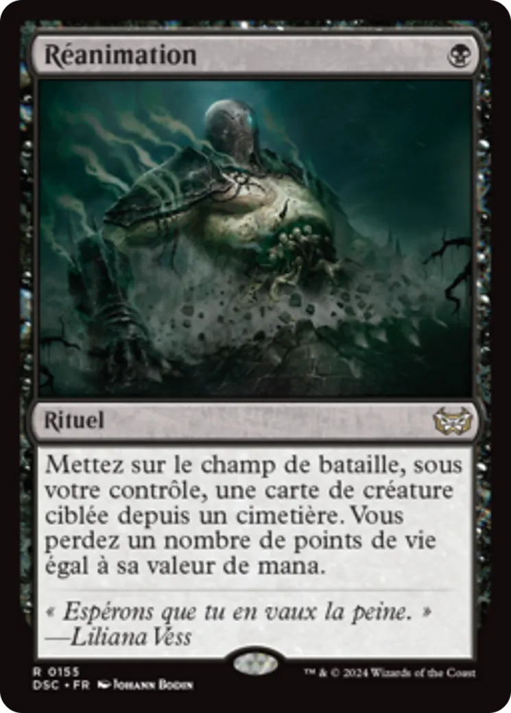 Réanimation — Duskmourn: House of Horror Commander — Magic: The Gathering
