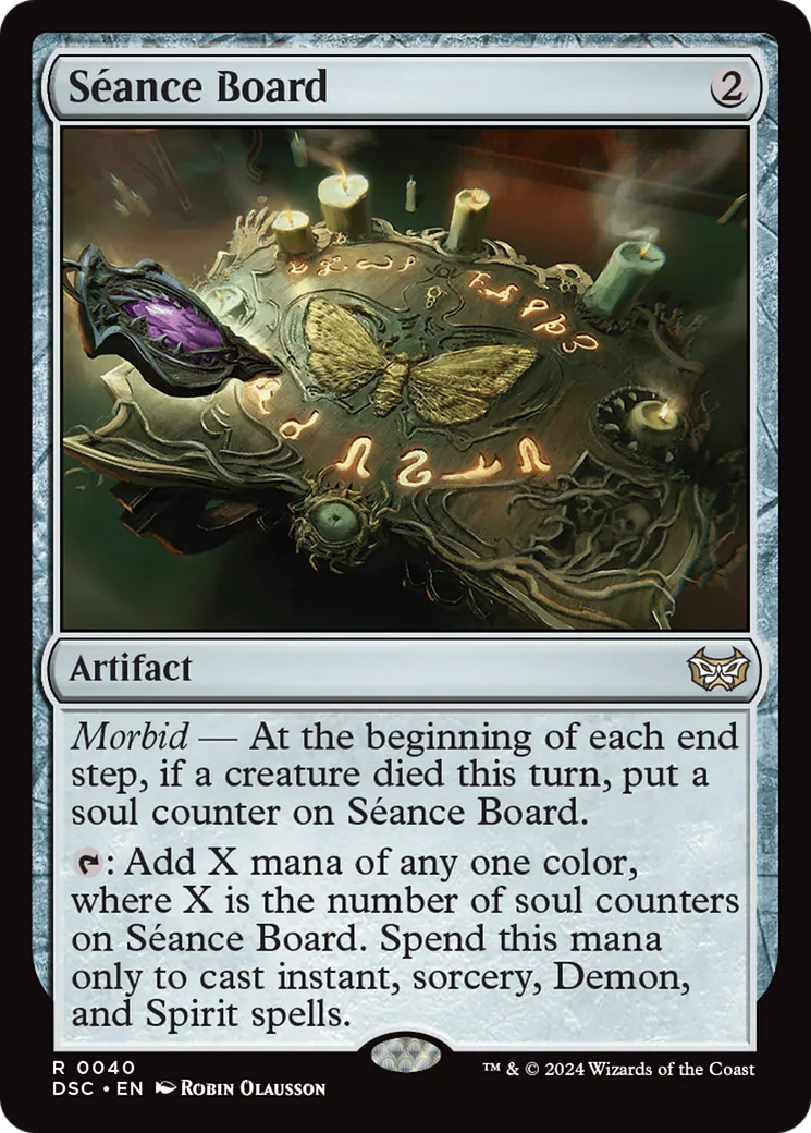 Séance Board — Duskmourn: House of Horror Commander — Magic: The Gathering