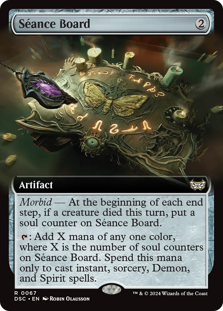 Séance Board — Duskmourn: House of Horror Commander — Magic: The Gathering