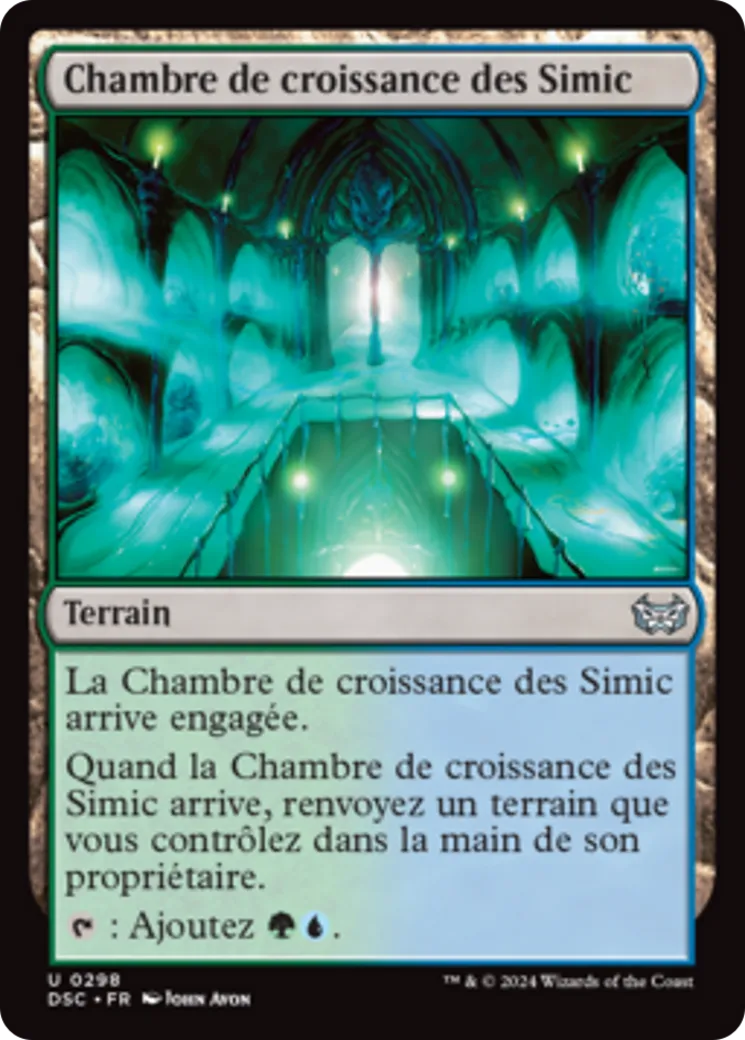 Chambre de croissance des Simic — Duskmourn: House of Horror Commander — Magic: The Gathering