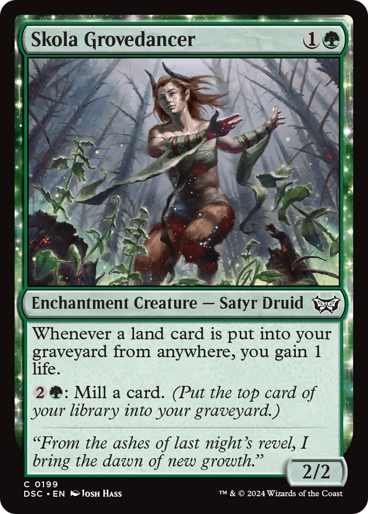 Skola Grovedancer — Duskmourn: House of Horror Commander — Magic: The Gathering
